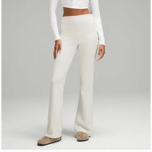 Lululemon Athletica Cream Flare Pants